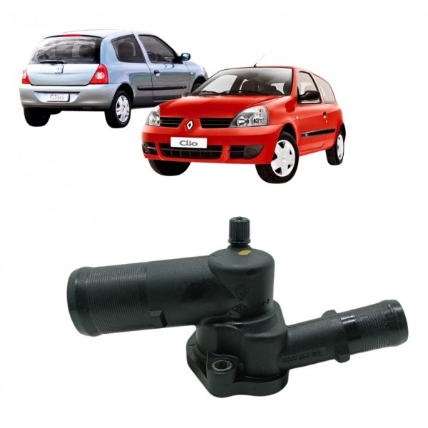 Carcaça Flange Termostatica Renault Clio 1.0 16v 2011 Usado