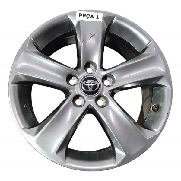 Roda Liga Leve Aro 17 Grafite Toyota Rav4 Original Usado