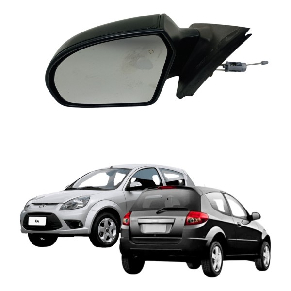 Retrovisor Esquerdo Controle Ford Ka 2008 2013 Usado