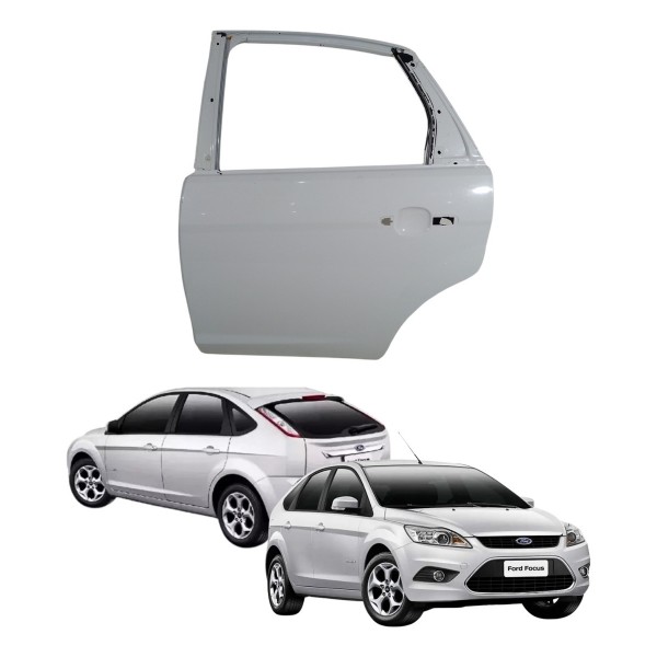 Porta Traseira Esquerda Ford Focus 2009 2013 Zero Usado