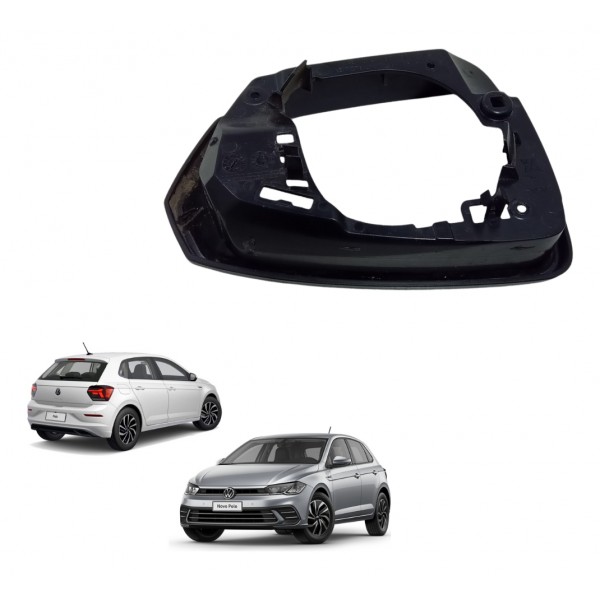 Moldura Retrovisor Pisca Esquerdo Vw Polo Virtus 18 23 Usado