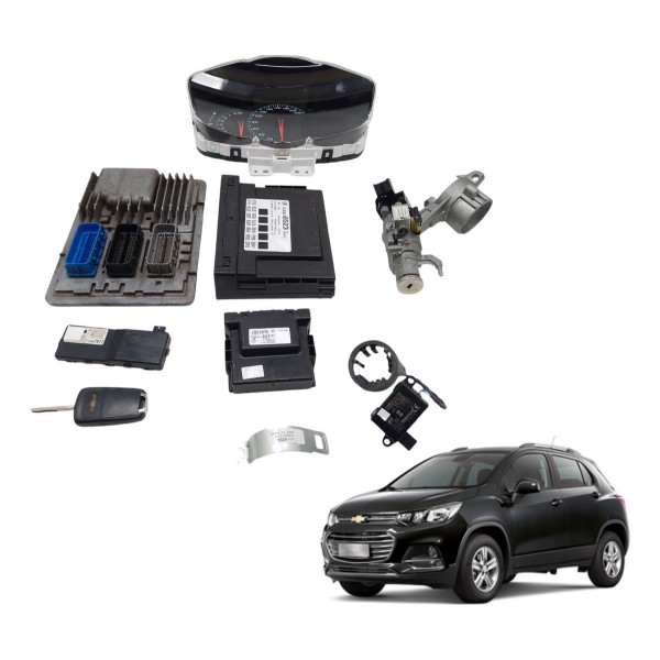 Kit Code Modulo Injeção Gm Tracker 1.4 Lt Turbo 2017 Usado