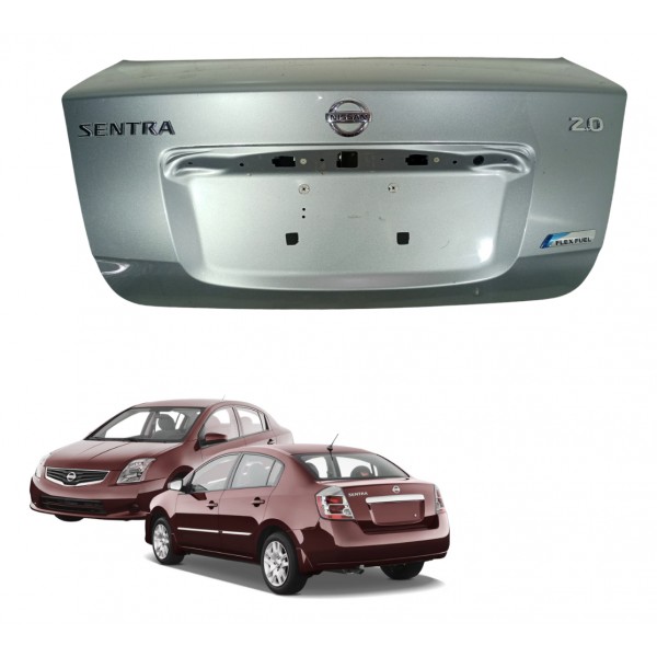 Tampa Porta Mala Traseira Nissan Sentra 2007 2013 Usado