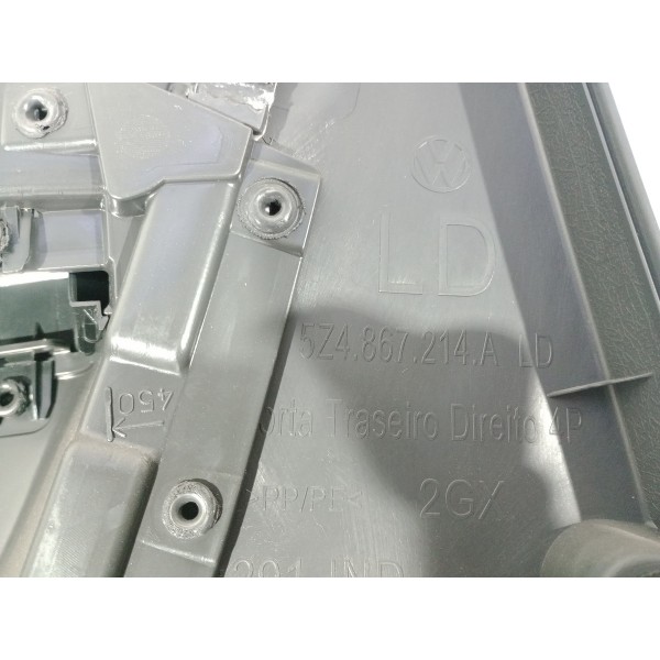 Forro Porta Traseira Direita Vw Fox 2010 2014 Usado