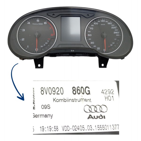 Kit Code Modulo Injeção Audi A3 1.4 2014 2015 Tfsi Usado