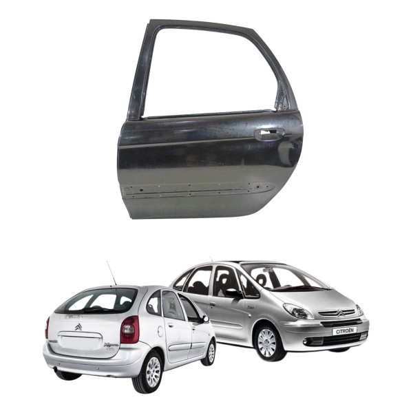 Porta Traseira Esquerda Xsara Picasso 2001 2012 Usado