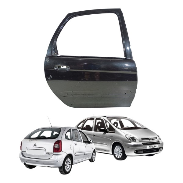 Porta Traseiro Direito Xsara Picasso 2001 2012 Usado