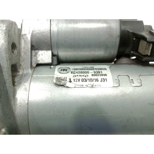 Motor Arranque 12v Fiat Mobi Uno Palio Siena 51911199 Usado