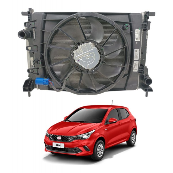 Kit Radiador Fiat Argo 1.0 3cc 2018 2022 Usado