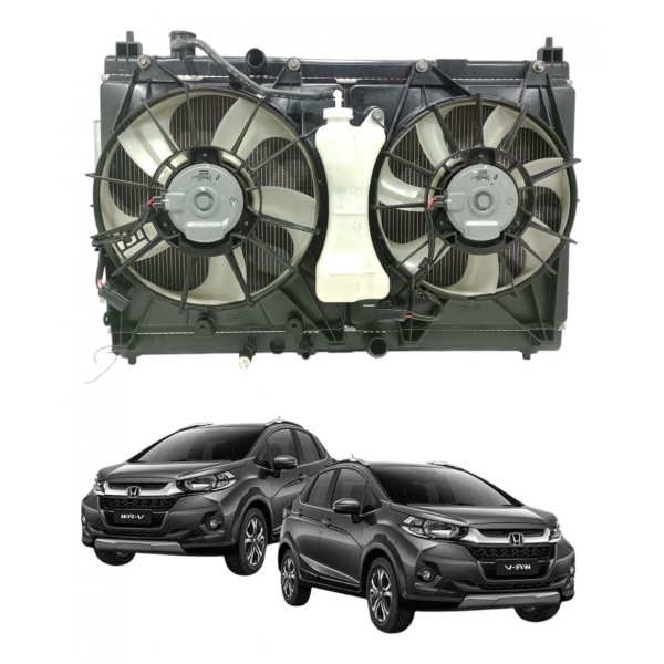 Kit Radiador Honda Wrv New Fit 1.5 16v At 2018 A 2021 Usado