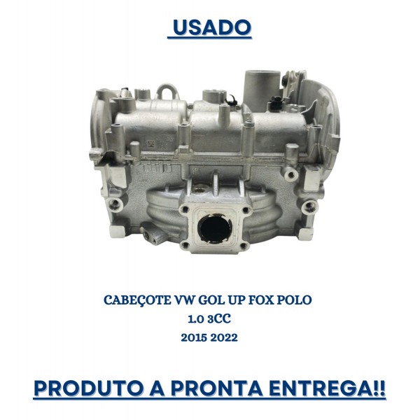 Cabeçote Vw Gol Up Fox Polo 1.0 3cc 2015 22 04c103404c Usado