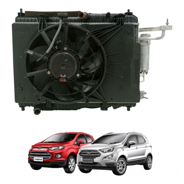 Kit Conjunto Radiador Ford Ecosport 2.0 2014 A 2020 Usado