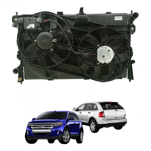 Kit Conjunto Radiador Ford Edge 3.5 V6 2010 A 2014 Usado