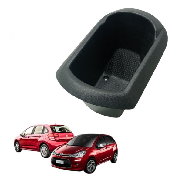 Porta Objeto Treco Do Console Citroen C3 2013 A 2018 Usado